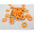 Cheese Flavoured Rings Crispy Snack Puffed Food